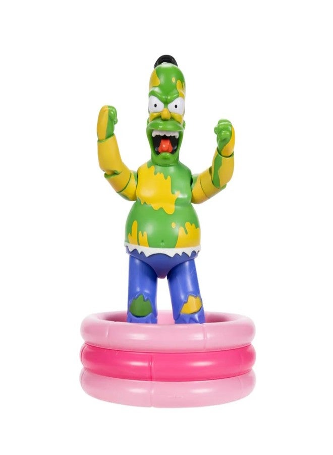 The Simpsons Disney The Simpsons 5" Premium Furious Homer Collector's Action Figure - Image 1